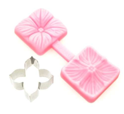 Hydrangea Cutter and Veiner Set - Click Image to Close